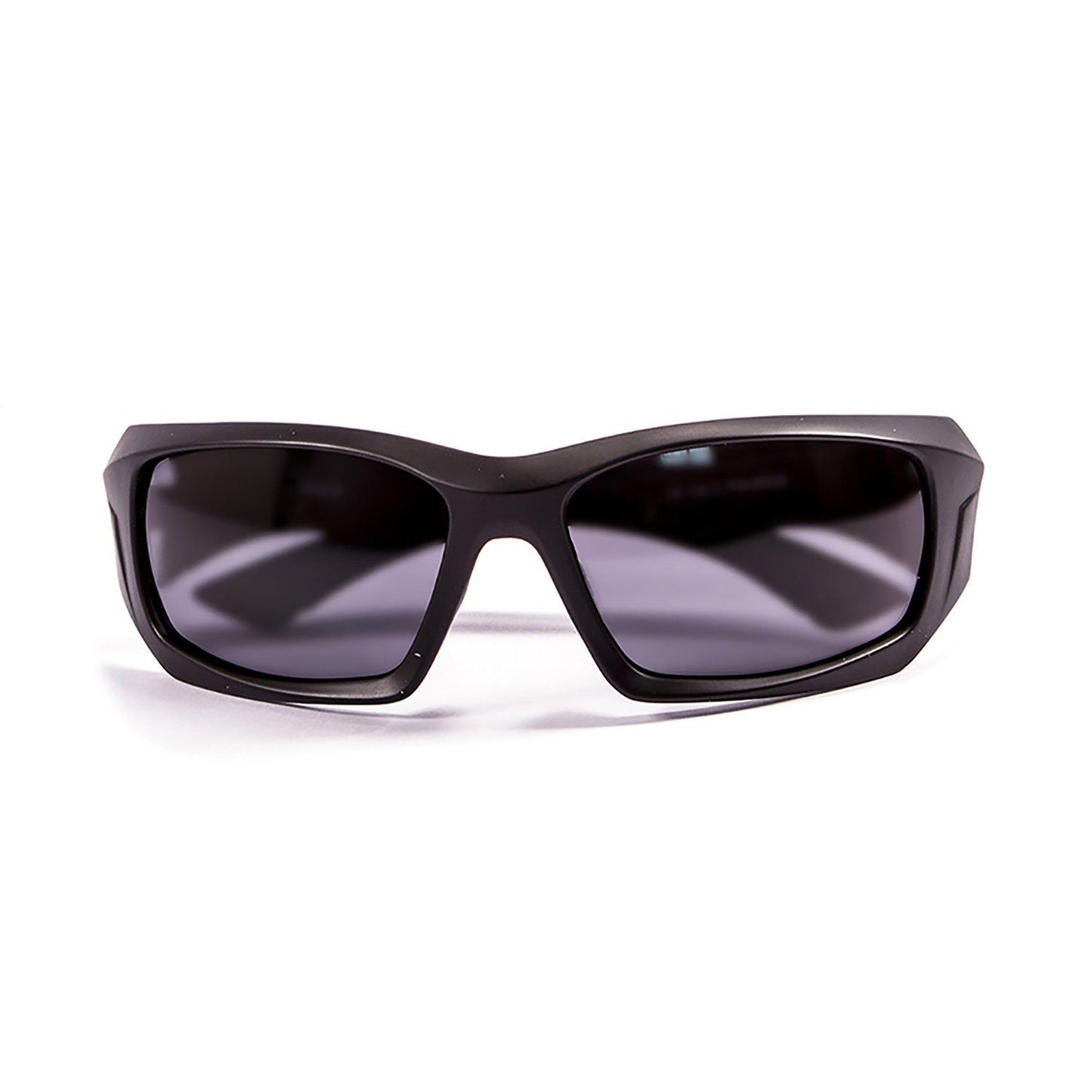 OCEAN ANTIGUA Polarized Sunglasses Kiteboarding Surf Water Sports (Frame Matte Black, Lens Smoke)